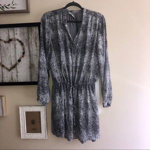Dalia Gray & Black Tunic/Dress (Size L)